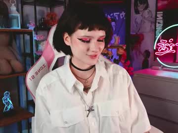 Altushka_, Ahegao face~ [57 tokens left] Im Jade, its my first day here ? #shy #new #18 #french #goth, webcam photo