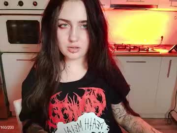Gothkittys, 23 years old, GOAL: make me happy? [1022 tokens remaining] shot tequila 45////lvls:55///111/160 200spin the wheel35 or 99tkn #german #goth #18 #puffynipples #bigpussylips, webcam photo