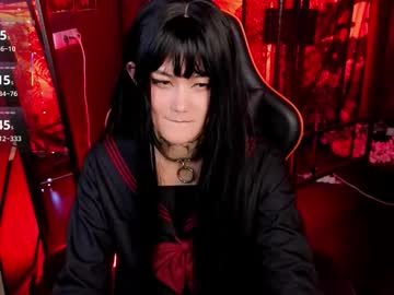 Gothxraven, GOAL: Make me pleasure [124 tokens remaining] Welcome to my room! #asian #petite #ahegao #tattoo #new, webcam photo